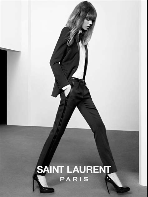 ysl texudo|YSL women's tuxedo.